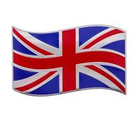 iplusmile Pegatina de Bandera para Coche en Metal, Calcomanía para Carrocería Exterior, Adhesivo Autoadhesivo sin Herramientas, Apta para Hombres y Mujeres