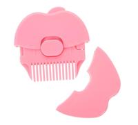 iplusmile Peine Recortador De Flequillo Para Ñiño 1 Unidad Tamaño Mini Plástico Rosa Recortadora Manual Para Cortar Pelo Infantil Uso Doméstico