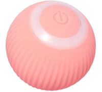 iplusmile Pelota Efecto Silicona para de Rosa con Gatos Interactiva el Sonoro para Estimular Comportamiento en de Caza y Juego Interactivo Domésticos