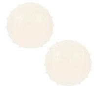 iplusmile Pelota Luz para Perro Resistente de TPR, Juego Interactivo para Cachorros 2 Piezas Que Fomenta el Instinto Natural Diversión al Aire Libre