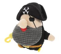 iplusmile Peluche Interactivo para Perros Pirata Masticable y Duradero para Perros para Mordisquear para Cumpleaños y Entretenimiento de Mascotas