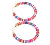 iplusmile Pendientes Bohemios Redondos Colgantes Estilo Bohemio Accesorios De Verano Orejas Pendientes Para Mujer Colores Mixtos