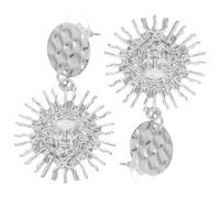 iplusmile Pendientes Colgantes Boho de Sol Vintage para Mujer Ligeros de Aleación Diseño Retro Redondo Estilo Occidental para Ocasiones Casuales y Formales