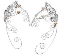 iplusmile Pendientes Tipo Ear Cuff para Mujer Diseño Llamativo Orejas sin Perforación Accesorios Delicados Pendientes Tipo Puño para Uso Diario y Eventos Especiales