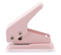 iplusmile Perforadora de Papel de 1 Agujero para Scrapbook y Escuela, Herramienta Cómoda y Fácil de Usar Material Plástico y Metal