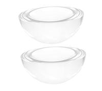 iplusmile Pesos de Papel de Cristal Semiesféricos para Pintura Caligrafía y Costura de Diseño Artesanal y Compacto para Patrones y Muestras