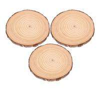 iplusmile Piedras de Madera para Jardín y Césped 3 Piezas Duraderas Textura Especial para Decorar Terraza y Patio