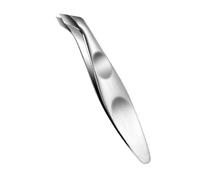 iplusmile Pinza de Cutículas de Acero Inoxidable Portátil Removedor Preciso de Piel Muerta Herramienta Ergonómica para Manicura y Cuidado de Uñas Compacta y Fácil de Transportar