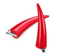 iplusmile Pinzas Cabello Cuernos De Demonio Rojas, 2 Unidades, Pequeñas y Ligeras, Accesorio Para Cosplay y Fiesta De Halloween, Pinzas De Cocodrilo Para Cabello, Para Adultos y Jóvenes