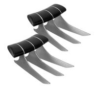 iplusmile Pinzas para Desmenuzar Carne de Acero Inoxidable Juego de 2 Unidades de 230g Garras Ergonómicas para Servir y Cortar Pollo y Cerdo Utensilios Cocina Resistentes y Versátiles