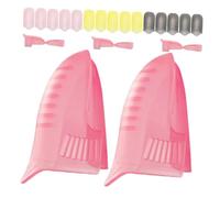 iplusmile Pinzas para Uñas Quitaesmalte Acrílico 20 Piezas Tamaño Ajustable Clips para Viaje Uso Profesional Cuidado de Manos y Uñas Diseño Ergonómico en Colores Variados para Eliminar
