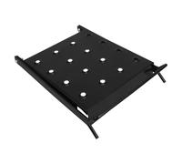 iplusmile Plataforma de Escalera Plegable de Hierro Antideslizante 38X28 CM para Herramientas Compatible Escaleras Telescópicas Soporte Compacto para Trabajos de Pintura y Mantenimiento