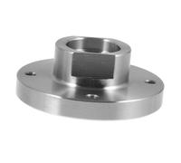 iplusmile Plato de Acero para Torno de Madera Adaptador de Rosca Compatible con Accesorios para Torno de Madera Placa de Sujeción Segura y Fácil Instalación para Carpintería