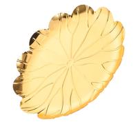 iplusmile Plato De Frutas Europeo Dorado Bandeja Decorativa para Servir Dulces Frutero De Centro De Mesa Recipiente De Almacenamiento para Cocina para Salas y Comedores