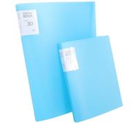 iplusmile Portafolio de Dibujos de Gemas, Carpeta de Arte de Gemas A4 y A3, 2 Piezas, Plástico Pe, Diseño de Archivador para Proteger y Organizar Creaciones en Aulas y Escuelas