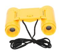 iplusmile Prismáticos para Niños Binoculares de Juguete Amarillo Enfoque Ajustable Exploración al Aire Libre Observación de Aves Obsequio Educativo