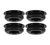 iplusmile Protector Antipolvo para Juego de Bielas de Bicicleta de Carretera y Montaña Tapa de Aleación de Aluminio Negra 21-23 MM Paquete de 4 Unidades Cubierta Protectora Resistente