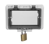 iplusmile Protector para Segura de Puerta Botón Interruptor de Garaje para Caja de Abs Resistente en Desgaste Enrollables Persianas
