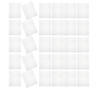 iplusmile Protectores de Hojas A5 para Carpetas de 7 Anillas 80 Fundas Transparentes de Plástico Páginas de Repuesto para Álbumes Fotográficos y Organizadores Escolares Oficina