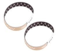 iplusmile Pulseras Elásticas Versículos Bíblicos Cristianos 2 Piezas Pulseras Motivadoras para Hombres y Mujeres Ajuste Cómodo para Muñeca Mediana Color Negro Gris Ideales para