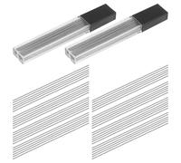 iplusmile Recambios de Núcleos 2B de Resina para Portaminas 07 MM 1000 Unidades Cortas de 6 CM Resistentes a la Rotura sin Manchas para Dibujo Escritura y Material Escolar