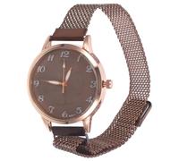 iplusmile Reloj de Mujer Correa de Cuero PU Color Café, Diseño, Cómodo Manufactura Ocasiones