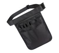 iplusmile Riñonera Para Enfermeras Negra Multiusos Cinturón Ajustable Bolsa Portaherramientas Resistente Compartimentos Múltiples Para Hospital Clínica Cuidado Profesional
