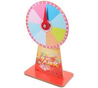 iplusmile Rueda Giratoria para Ruletas de PVC, Juego de Mesa para la, Diseño Delicado y Fácil de Usar, Adecuado para Fiestas y Rifas Varios Estilos