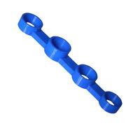 iplusmile Separador de Dedos para Guitarra, Expansor de Plástico Azul, Superficie Lisa, Portátil, Adecuado para Práctica Musical y Principiantes en Instrumentos
