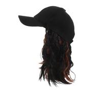 iplusmile Short Curly Bob Baseball Cap With Attached Synthetic Hair Breathable Comfortable Natural Style For Outdoor Use
