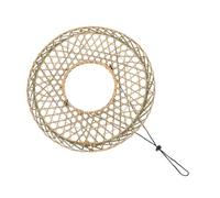 iplusmile Sombrero de Bambú Oriental Cosplay Decoraciones y Rendimiento Escénico Sombrero con Ala Ancha Hombres y Mujeres Accesorio Único