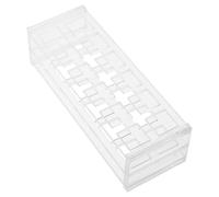 iplusmile Soporte Acrílico para Microcubetas 12 Pocillos 10 MM Estante para Cubetas de Laboratorio Organizador Reutilizable para Química Biología E Investigación Científica