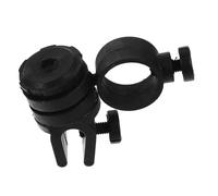 iplusmile Soporte de Luz para Diámetro de 18-24mm para Casco de Seguridad Clip de Plástico Negro, Diseño Ajustable Accesorio Versátil para Fijación Segura en Trabajos