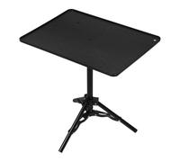iplusmile Soporte de Proyector con Trípode Ajustable para Mesa y Cama | Aleación Negra, Ajuste de 32-60cm, Tornillo de 6mm, Montaje Fácil y Diseño Versátil