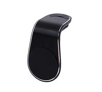 iplusmile Soporte Magnético para Teléfono de Coche con Ventosa de Succión Base Adhesiva y Montaje para Smartphone GPS y Tablet Pequeña Color Negro