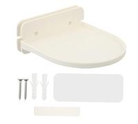 iplusmile Soporte para Altavoz Inteligente De Abs Blanco, Soporte De Pared Compacto para Sistema De Red WiFi y Concentrador De Red, Montaje Sencillo para Uso Hogar y Oficina