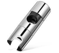 iplusmile Soporte para Cabezal de Ducha Ajustable de 18-25 MM Soporte Fijo de Plástico para Manija de Ducha Compatible Accesorio para Baño Ángulo Regulable para Instalación Sencilla