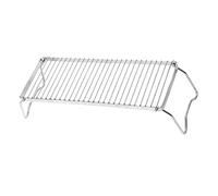 iplusmile Soporte para Hornillo de Camping de Acero Inoxidable Resistente y Compacto Parrilla Portátil para Barbacoa al Aire para Asar Carne Pescado y Verduras