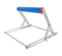 iplusmile Soporte para Máquina Cortadora Rodillos Ajustables Altura Regulable 55-135 MM Soporte Rodante Metálico Plegable para Máquinas de Corte y Proyectos de Carpintería