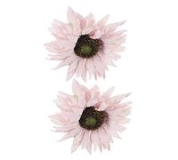 iplusmile Sujetacortina Decorativo Diseño de Girasol 2 Piezas Clip para Cortinas Abrazadera Resistente Uso Casa y Oficina sin Daños Cortina