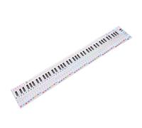 iplusmile Tabla Comparativa para Práctica de Piano de 88 Teclas, Papel Portátil Guía de Dedos para Principiantes, Ayuda Didáctica para Teclado de Piano y Estudio