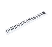 iplusmile Tabla de Práctica de Piano de Guía de Dedo Portátil 1:1 para Principiantes Papel de Práctica Duradero Impresión Clara Aprendizaje de Teclado