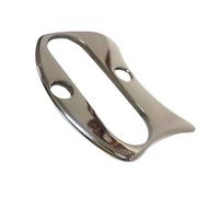 iplusmile Tabla y Diseño Ergonómico de Acero Inoxidable de Guasha para Masaje Adecuado para Cuello y Espalda