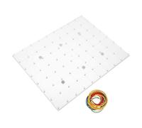 iplusmile Tablero Magnético para Enseñar Clavos Juguete De Aprendizaje De Formas Geométricas Suministros para El Aula Geoplano para Tablero De Matemáticas para Profesores Geoplanos