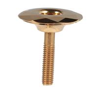 iplusmile Tapa de Dirección para Bicicleta de Montaña y Carretera Cubierta de Horquilla de Aleación de Aluminio Color Dorado Compatible Horquillas de 286 MM Accesorio de