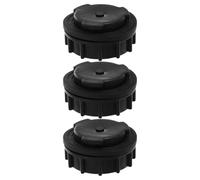 iplusmile Tapón de Drenaje para Contenedores de Basura de 660L 3 Unidades Negras Sello Hermético Antifugas y Resistente Intemperie para Uso Exterior en Almacenamiento y Reciclaje