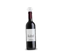 iplusmile Tapón de Vino Cristal Transparente con Sellado de Silicona y Metal Dorado Hermético para Botellas para Fiestas y Banquetes