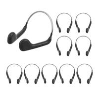 iplusmile Tapones Nasales Antideslizantes para Nadar, Kit de 10 Pinzas de Nariz Metálicas en Caja, Color Gris Oscuro y Azul, Tamaño Adulto, Protector Nasal para Natación, Buceo y