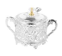 iplusmile Tarro de Almacenamiento de Vidrio Recipiente de Condimentos y Dulces Diseño Práctico y Decorativo para Cocina y Fiesta Protección Antipolvo y Sellado Seguro