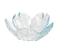 iplusmile Taza de Cristal para Esmalte de Uñas Japonesa Cuenco Mezclador para Soporte Estable para Pinceles de Manicura Diseño Elegante Azul Degradado